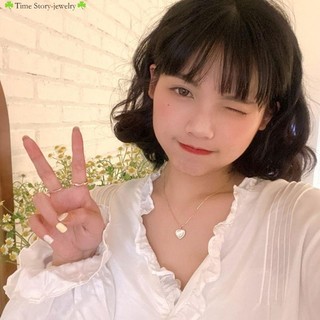 Vòng Cổ choker Hình Trái Tim Đính Đá Sang Trọng Thời Trang Xuân Hè