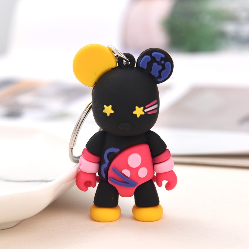 Móc đeo chìa khoá phụ kiện thời trang gấu cute