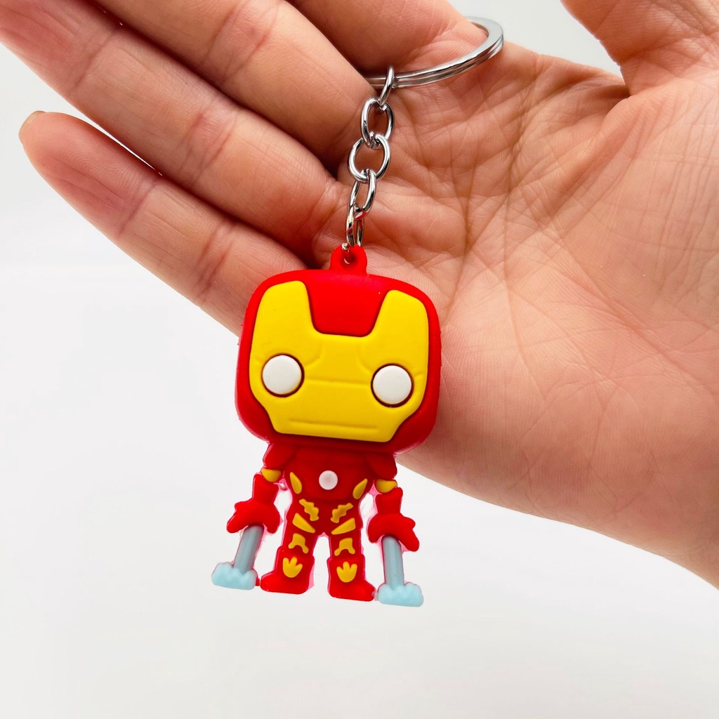 Móc đeo chìa khoá siêu anh hùng đáng yêu