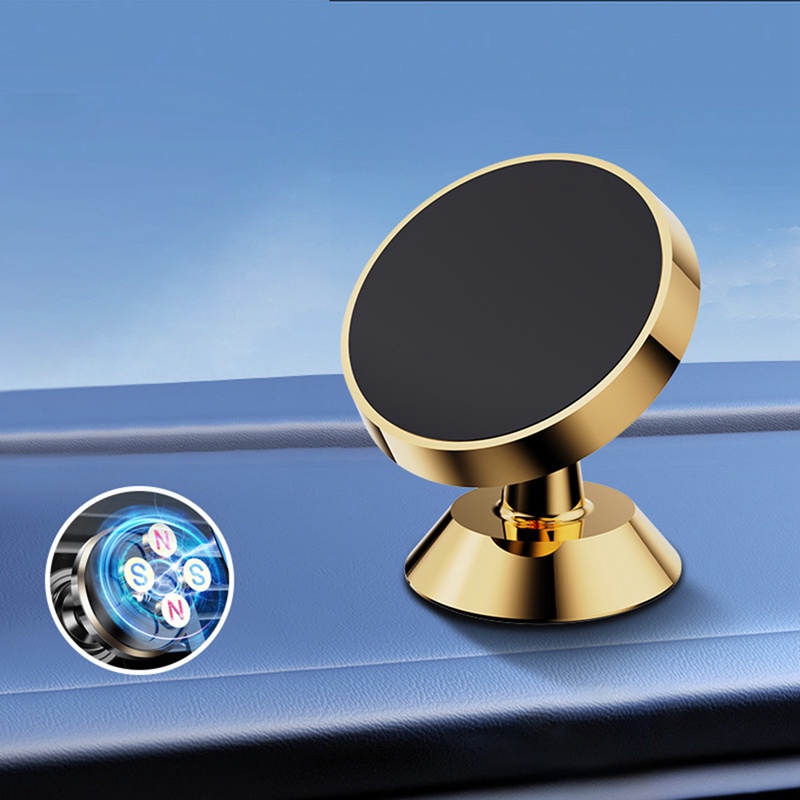 Giá Đỡ Điện Thoại Có Nam Châm Hít Gắn Xe Hơi Tiện Lợi