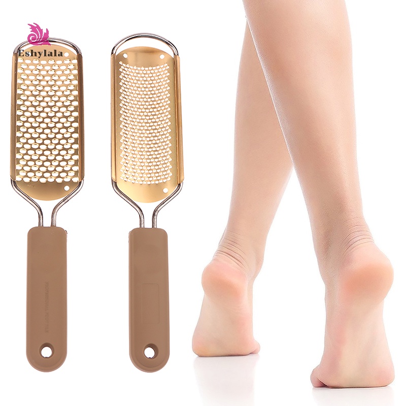 Dụng cụ loại bỏ vết chai bằng thép không gỉ 304 để loại bỏ da chết Dụng cụ làm móng chân tại nhà Dụng cụ cạo chân Rasp Smooth Soft Feet [MỚI]