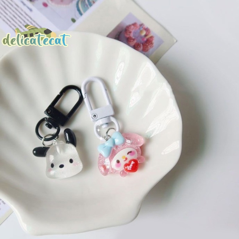 Móc Khóa Hoạt Hình Chó san Liu flashing Xinh Xắn Cho Nữ Sinh