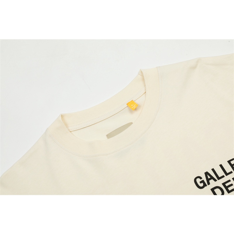 Áo Thun Cotton Tay Ngắn Dáng Rộng In Chữ GALLERY DEPT Thời Trang Cho Cặp Đôi