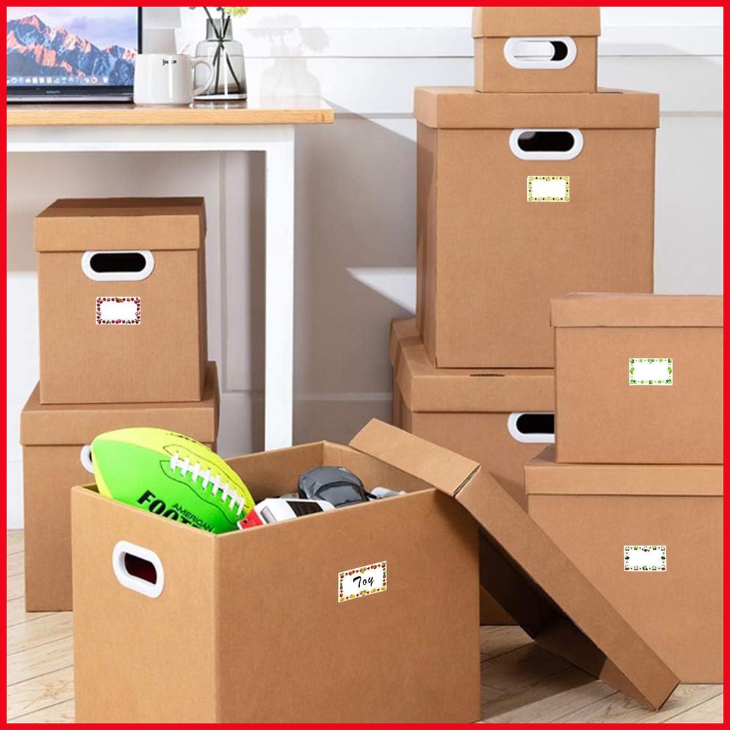 Trống Bộ 250 Nhãn Dán Ghi Tên Chai Lọ Gia Vị Có Thể Tháo Rời Cho Bé