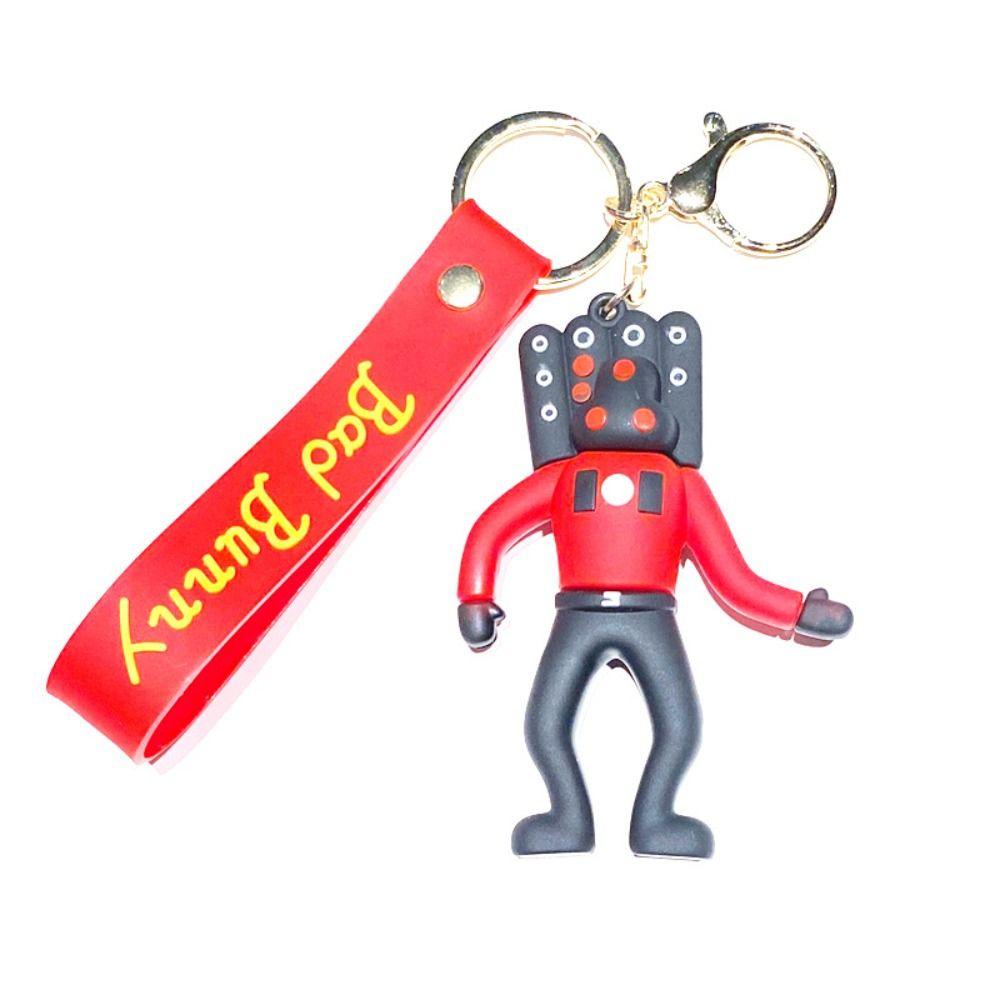 Shanhai skibidi dop Móc Khóa pvc Họa Tiết Hoạt Hình anime bop tv man camara man skibidi Sáng Tạo