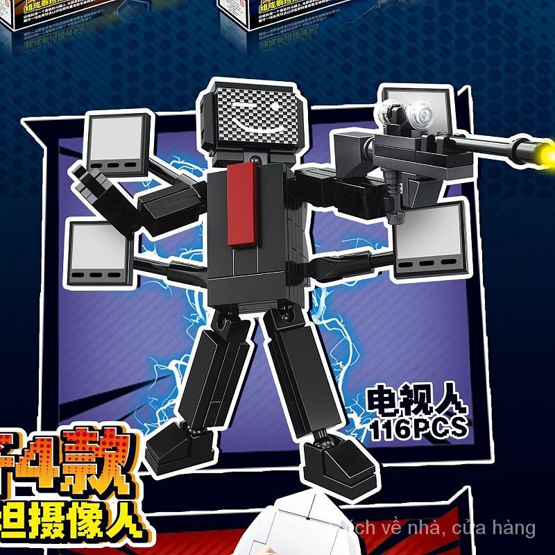 Toilet Man VS monitor man building blocks TV man stereo  Hàng sẵn