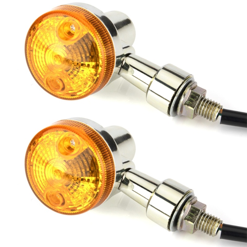 1 Cặp Đèn Xi Nhan Màu Hổ Phách Thay Thế Thông Dụng Cho Xe Máy gn cg125