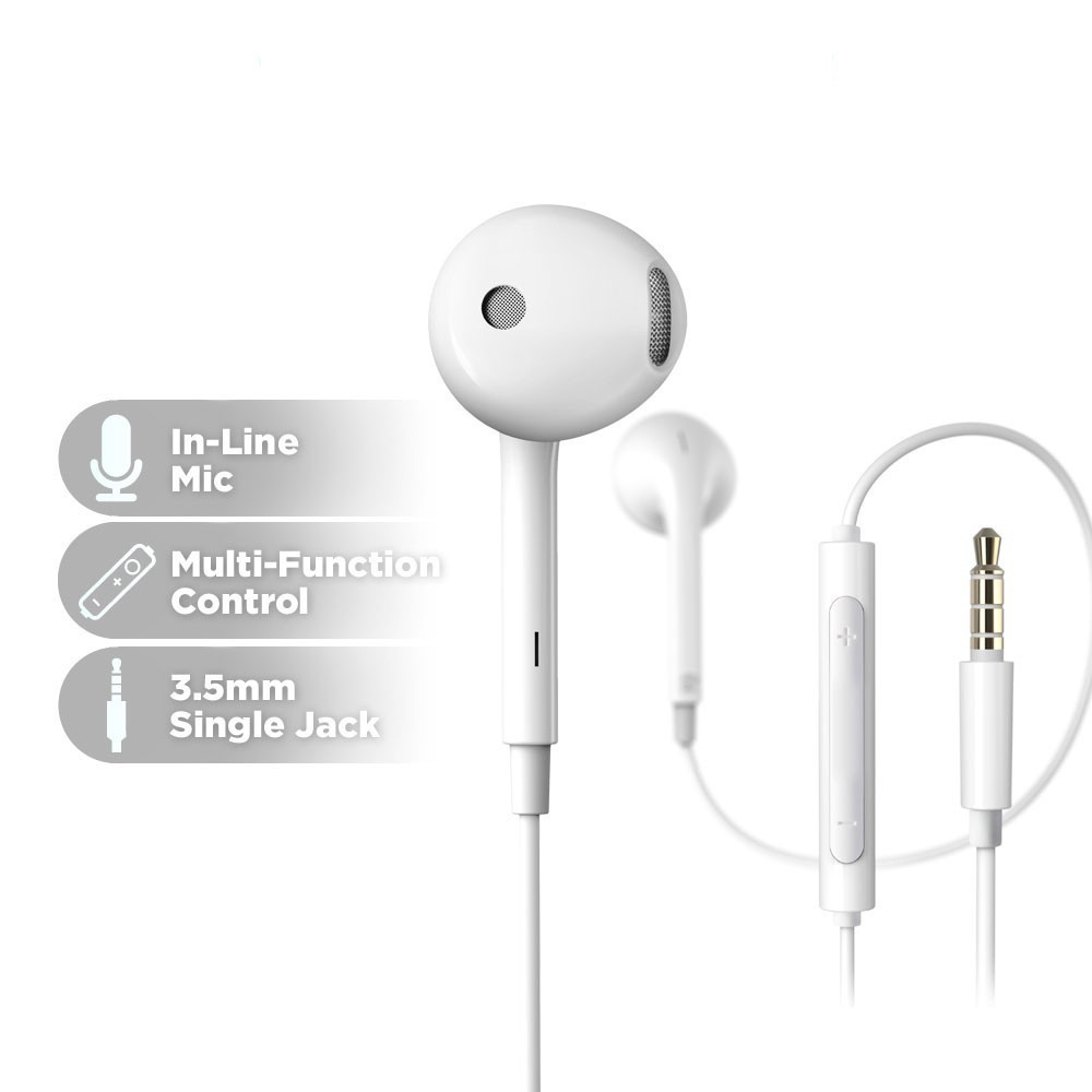 Tai nghe có dây Oppo R11 tương thích tất cả Jack 3.5mm - TuHaiStore