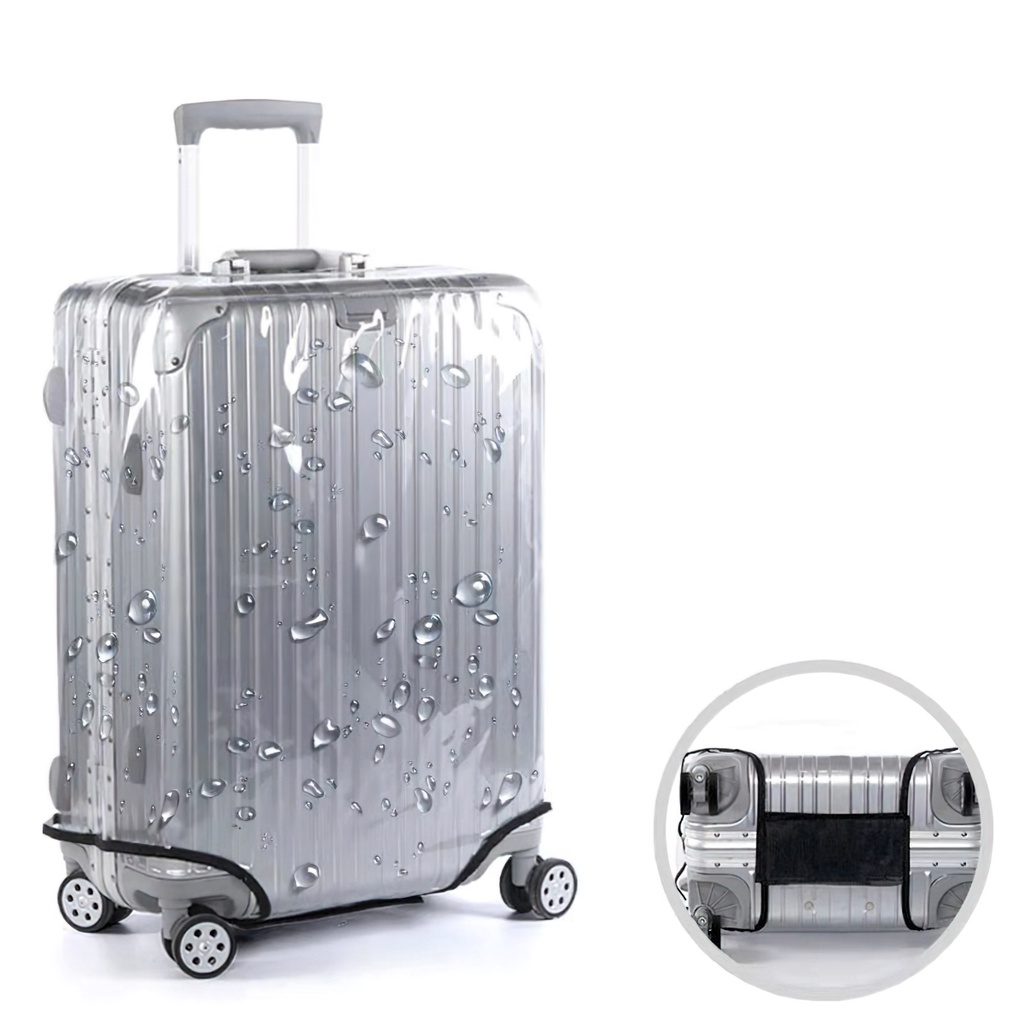 Túi Trùm Chống Xước Cho Vali Cao Cấp, Vỏ bọc bảo vệ vali kéo trong suốt, 20-22-24-26-28-29-30 INCHES - FAIRY DIARY