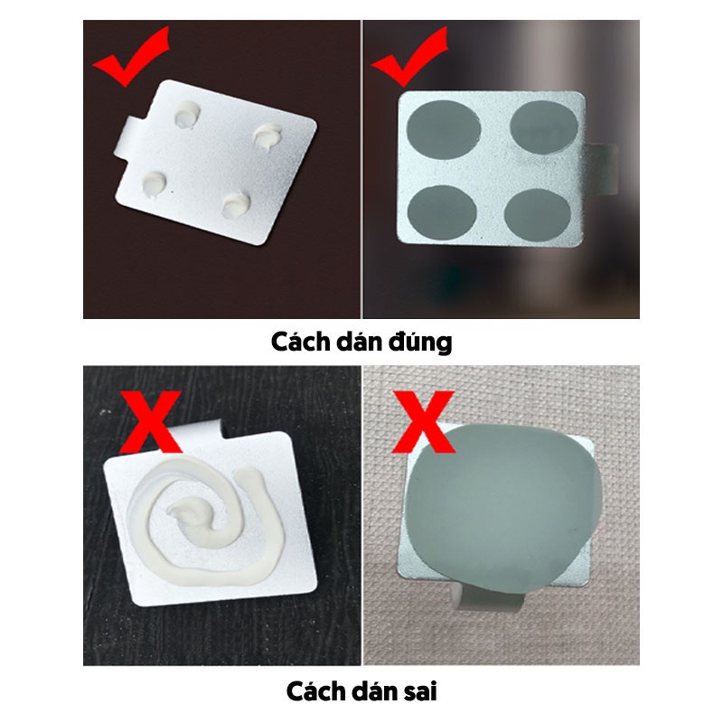 Keo không đinh Keo dán kệ đa năng cho kệ sắt nhôm inox trên bền mặt tường gạch men, mặt kính, mặt gỗ