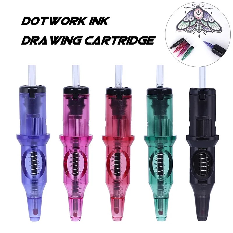 Set 5 / 10 / 20 Bút Bi Mực Xăm Chuyên Dụng