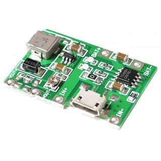 Mô đun tăng áp pin lithium li-ion 18650 3.7v 4.2v dc-dc tp4056