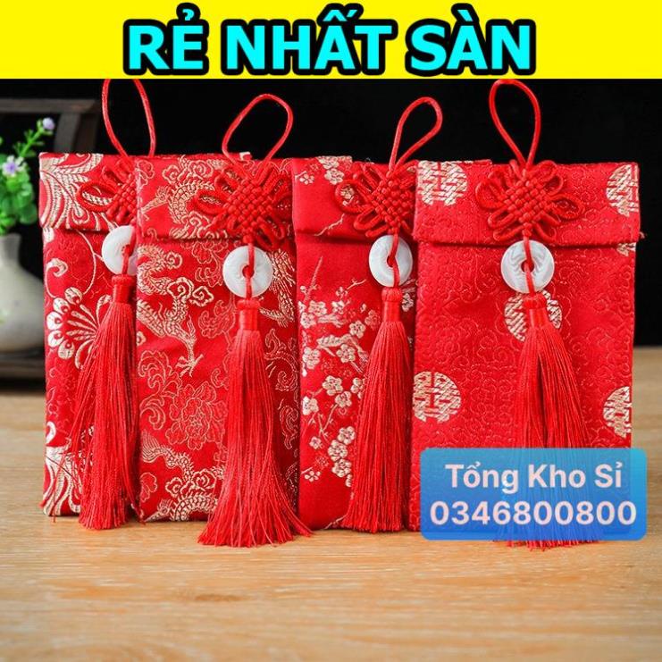 Bao Lì Xì Gấm Cao Cấp Ngày Tết , Cưới Hỏi , Có vải lót bên trong