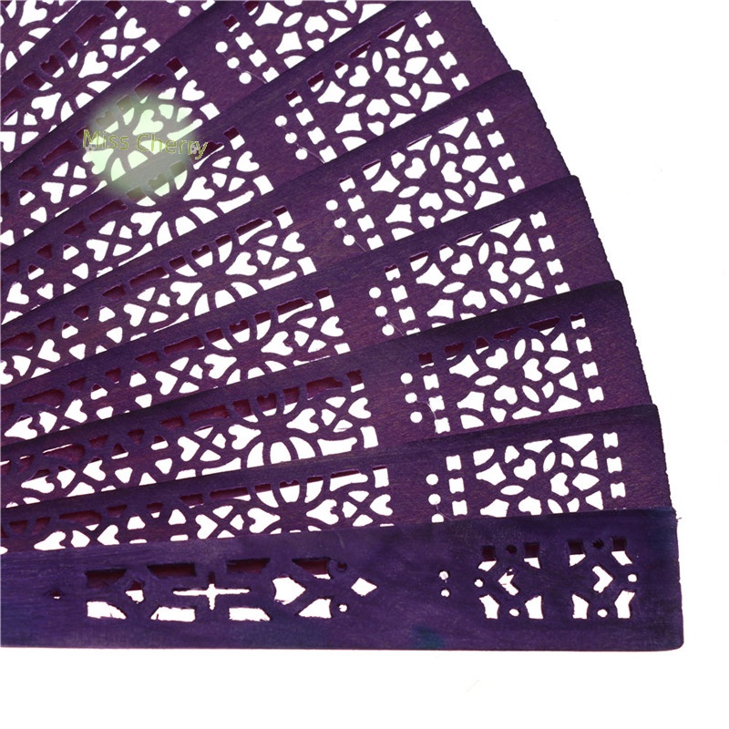 Quạt Gấp Cầm Tay Bằng Tre Thời Trang heyuanlong444