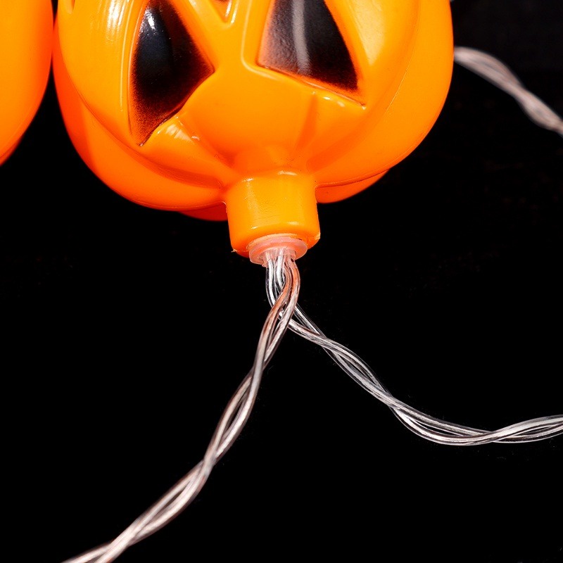 Dây Đèn 1.5 / 3m Hình Quả Bí Ngô Trang Trí halloween