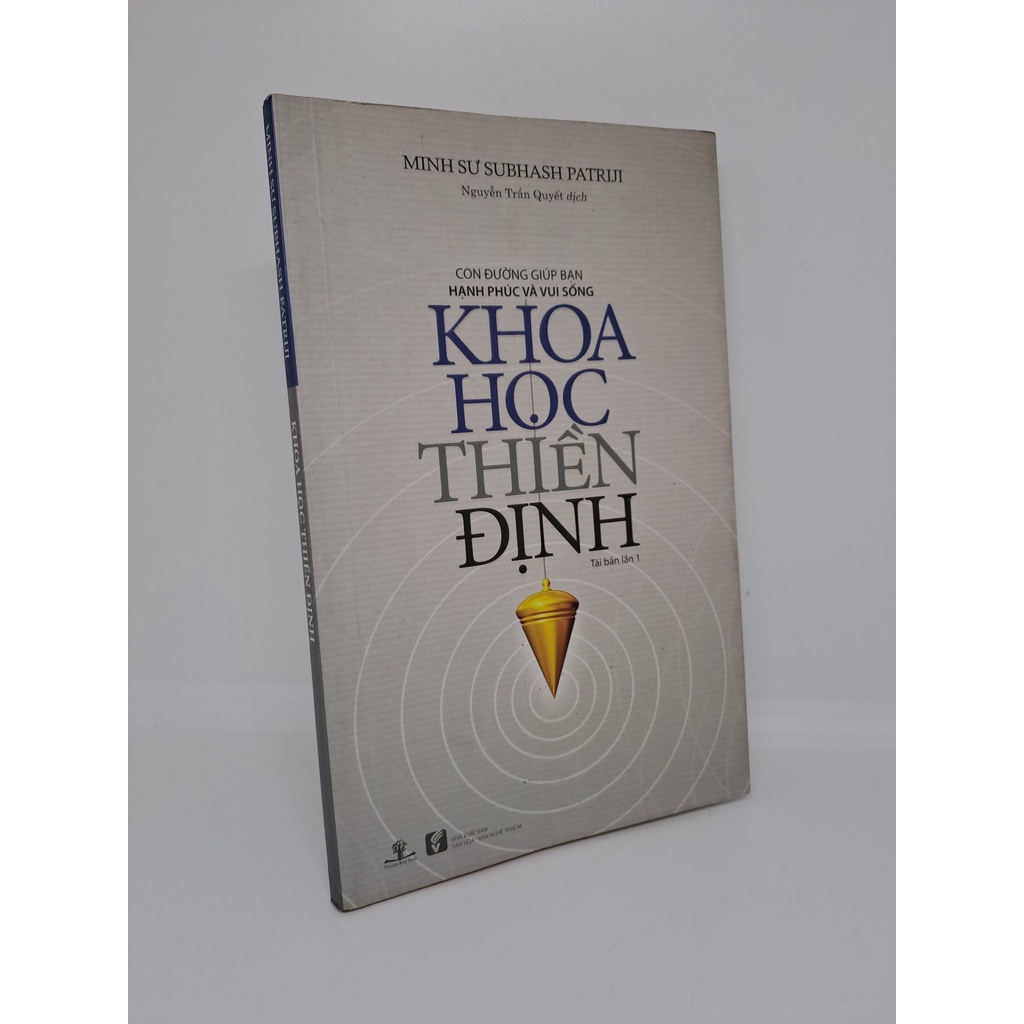 Khoa học thiền định, Minh Sư Subhash Patriji, 2016, mới 80%  HCM0509