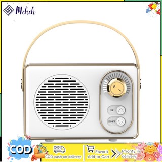 Mekek Loa bluetooth Không Dây Phong Cách retro Hỗ Trợ Nghe Nhạc fm
