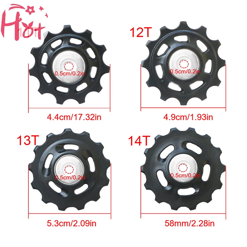 Jr Bánh Răng Cưa Phía Sau Xe Đạp Địa Hình Jockeyleur Con Lăn Ròng Rọc vn