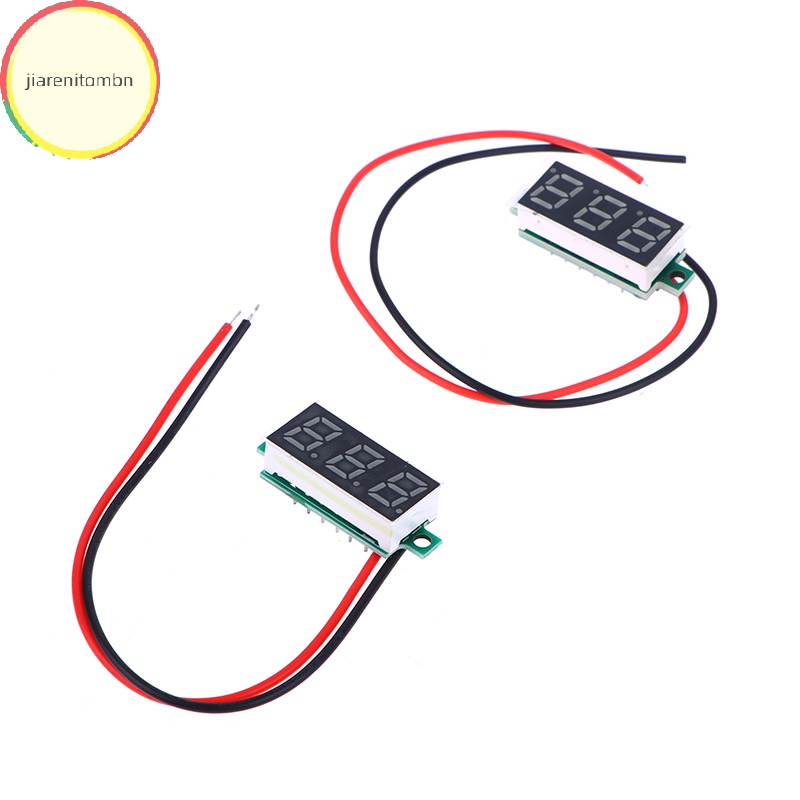 Vôn Kế Kỹ Thuật Số dc5-30v Màn Hình led 0.28 inch Cho Xe Hơi vn