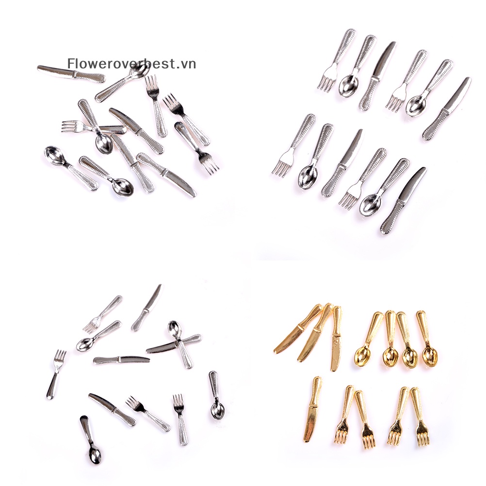 Set 12 Mô Hình Cảnh mini Trang Trí Nhà Búp Bê