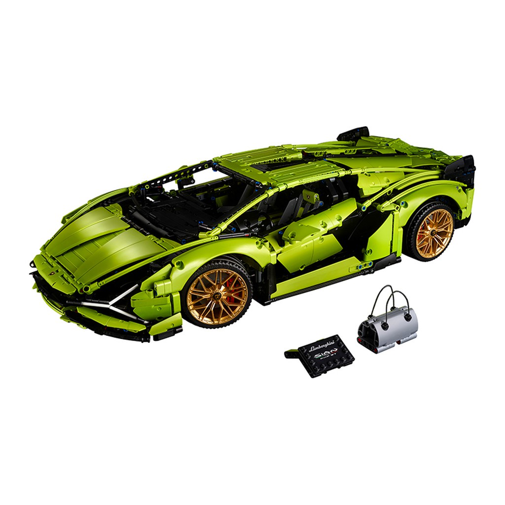 Xả kho Đồ Chơi Lắp Ráp LEGO TECHNIC Siêu Xe Lamborghini Sian FKP 37 42115 Cho Bé Trên 12 Tuổi tặng kèm xe