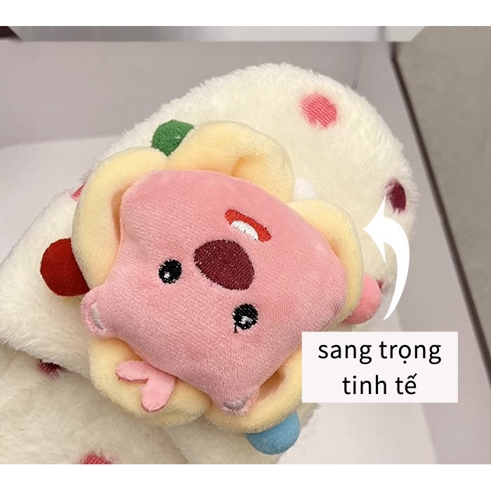 Dép lông cừu dép lông sang chảnh dép lông đi trong nhà cute dép bông dép lông nữ dép lông đen dép lông đế cao