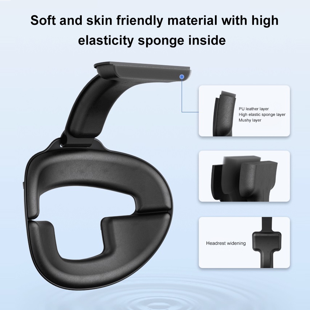 Dây Đeo Đầu Bằng abs Thoải Mái Có Thể Điều Chỉnh Cho Tai Nghe Chụp Tai meta quest 3 vr