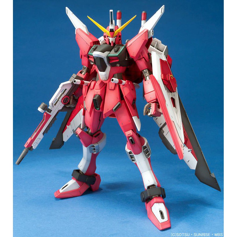 Mô hình lắp ráp MG ZGMF-X19A Infinite Justice Gundam 1/100 Bandai 4573102630414 sập sàn