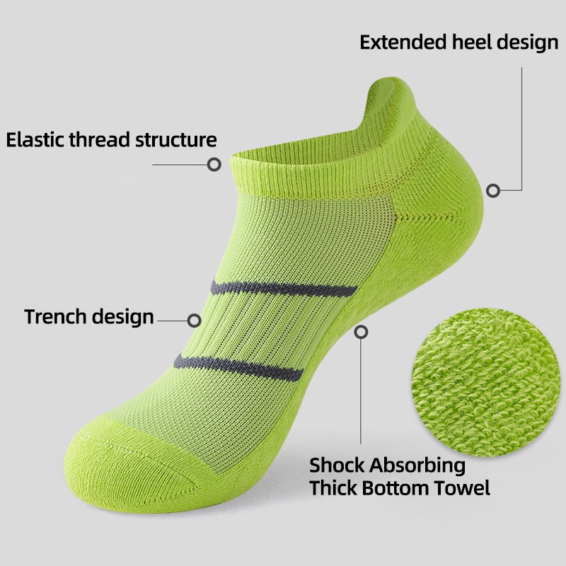 Vớ cotton polyester Ngắn Đến Mắt Cá Chân Cho Nam