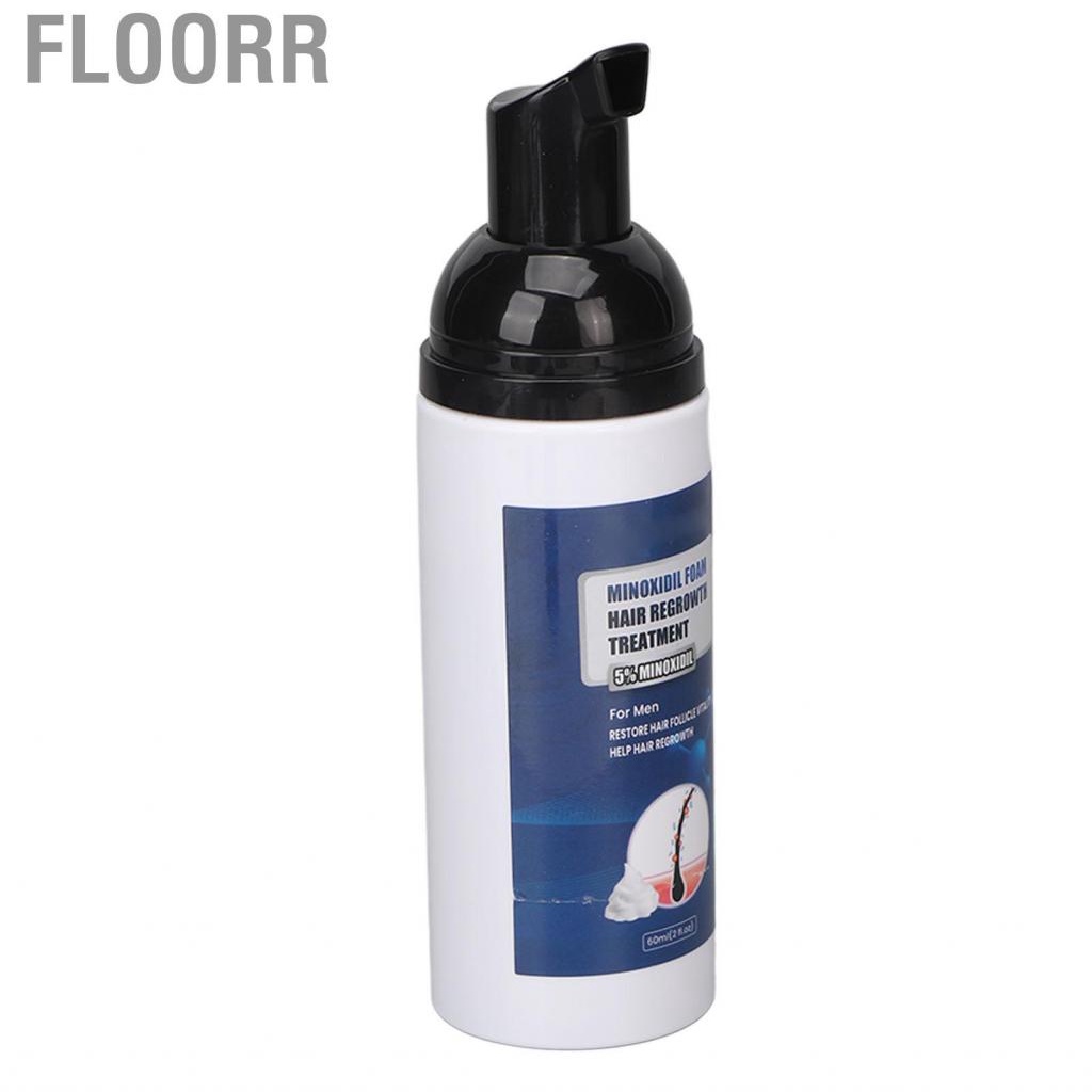 Floorr Hair Growth Foam  Professional Regrowth 60ml Nourishing for Daily Life Men