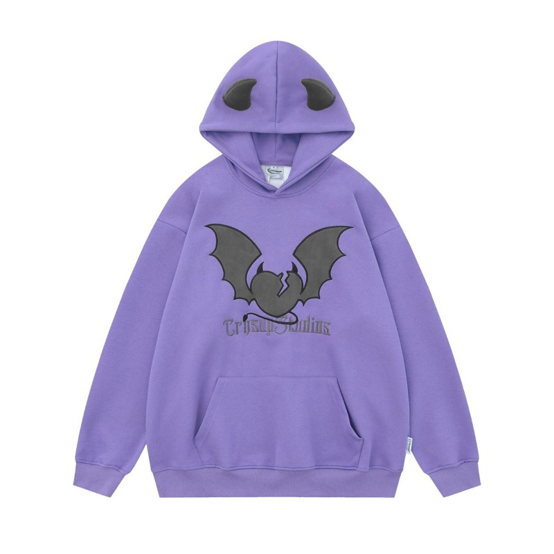 Áo Hoodie Có Thêu Hình Thời Trang Phong Cách Cho Nam / Nữ
