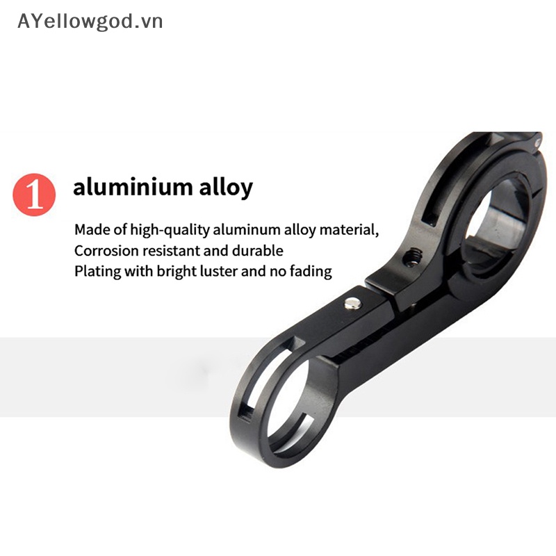 Ayellowgod Giá Đỡ Đèn Pha / Máy Tính Bằng Hợp Kim Sợi carbon Gắn Tay Lái Xe Đạp vn