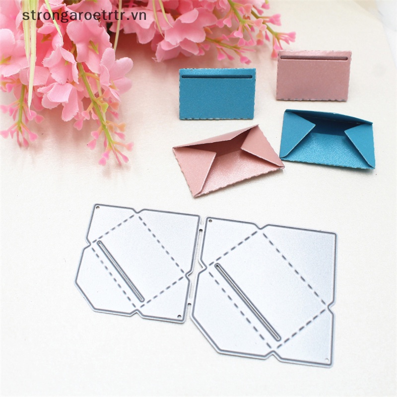 Khuôn Cắt Giấy Kim Loại Mạnh Mẽ Hình Phong Bì Cho Người Lớn Và Trẻ Em diy