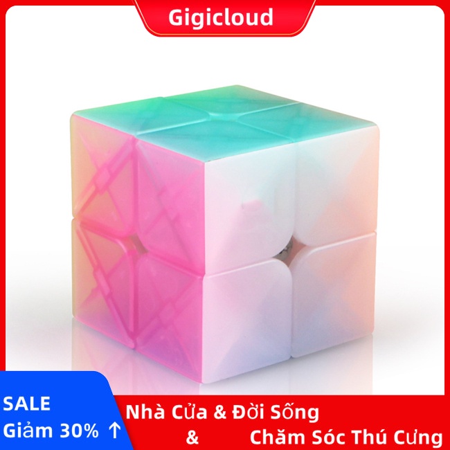 Gigicloud Khối Rubik Ma Thuật Không Màu