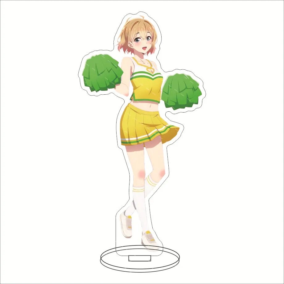 Mô hình Standee Cute Rent A Girlfriend Kanojo! Chizuru Mami Ruka Sumi Phụ kiện trang trí để bàn góc học tập
