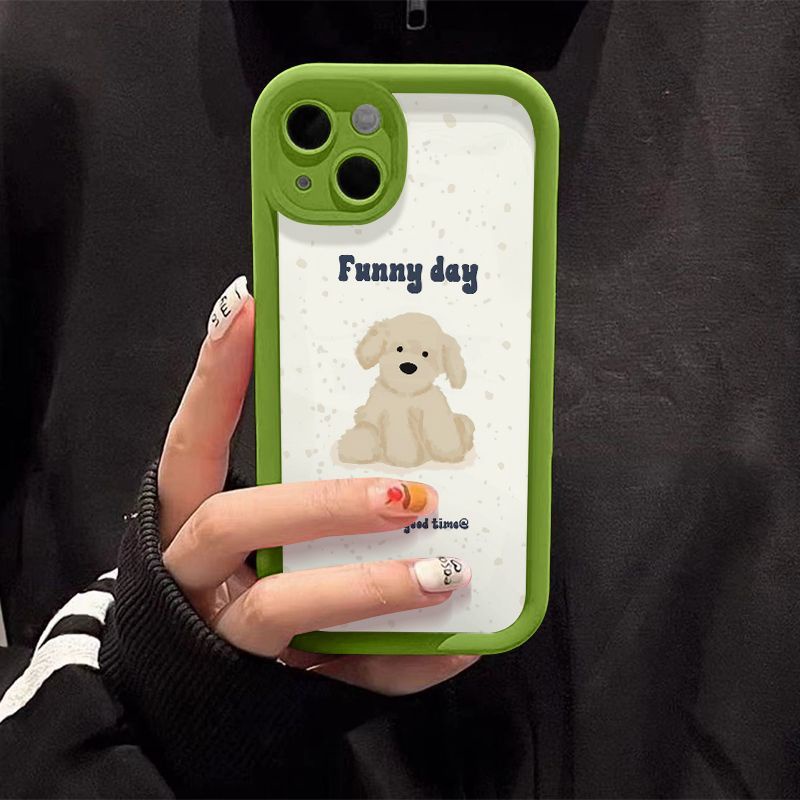 Ốp Lưng Hình Cún Đáng Yêu Cho 13 apple promax 11 days promax15 eyes 14 / 12 apple 15 apple gqs2
