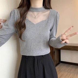[45-100kg] Áo Thun Dài Tay Nữ plus size c12244