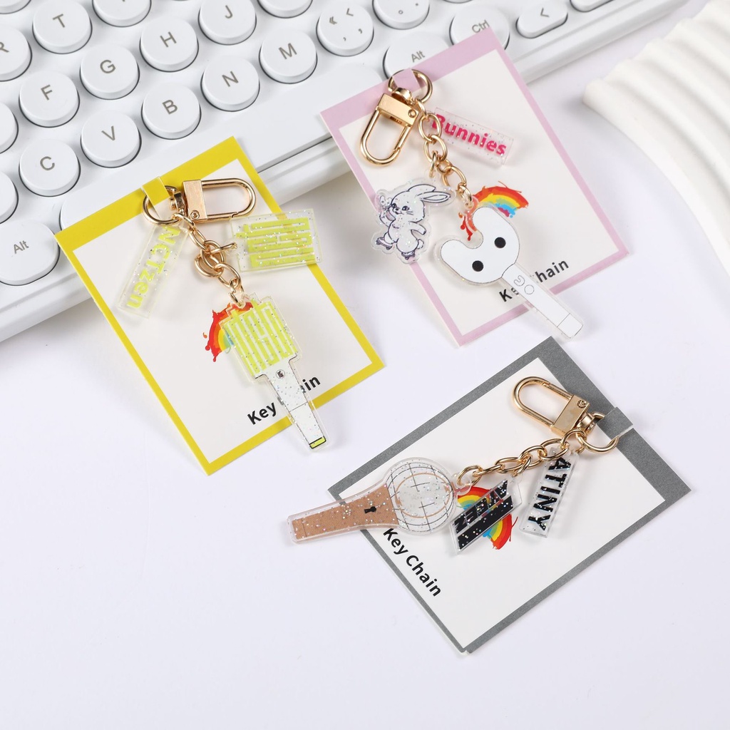 Kpop Kho Báu Hai Lần Mười Hai Lần Mạnh Mẽ enhypen nct Móc Khóa acrylic Trang Sức Quyến Rũ