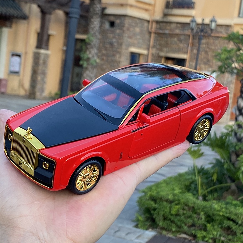 1:24 rolls-royce sweptail car alloy car model diecasts & toy vehicle đồ chơi bằng kim loại bộ sưu tập mô hìnhtăng ô tô