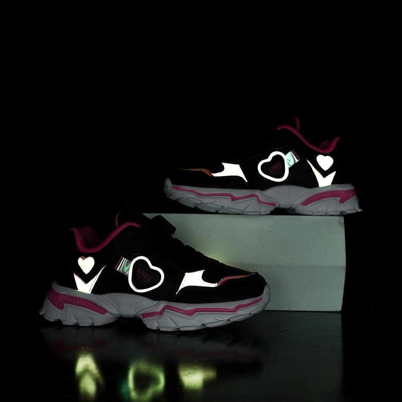 Giày Thể Thao Bằng Da Cho Bé Gái