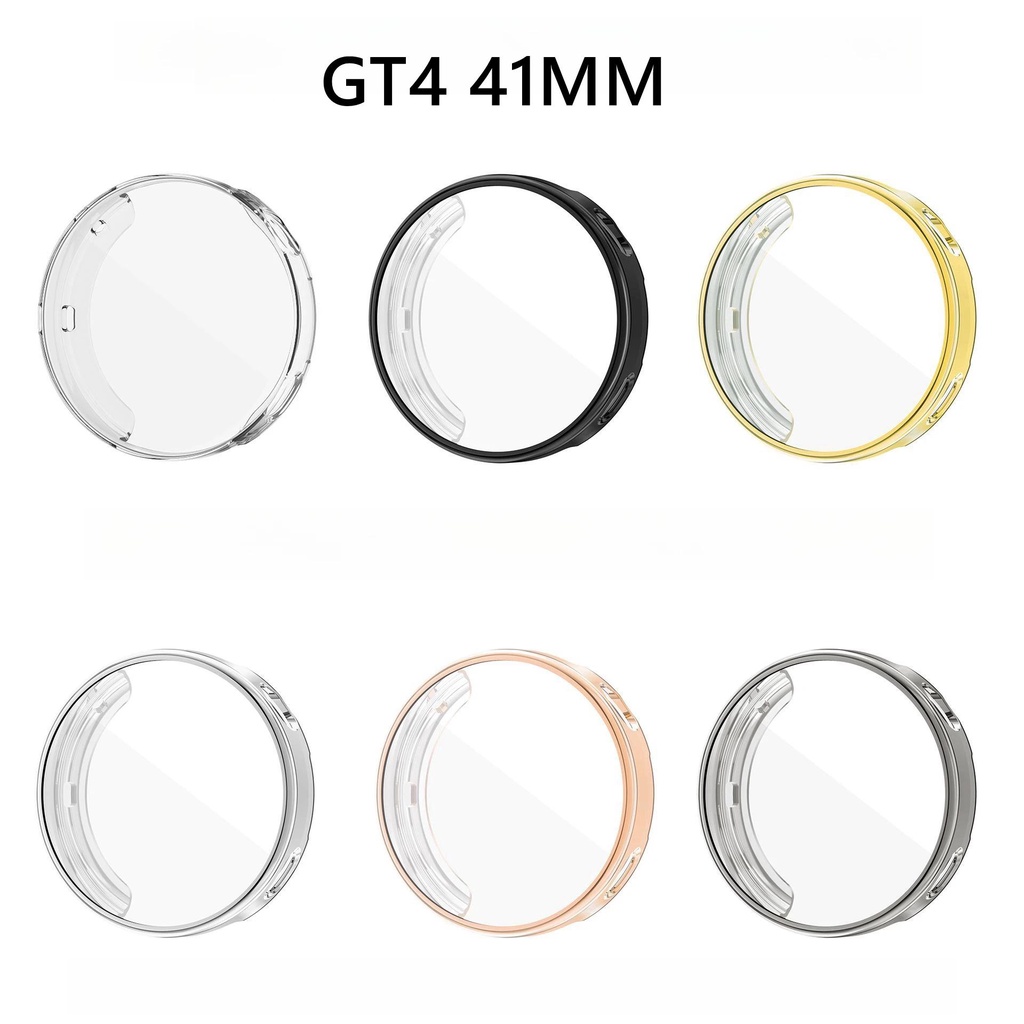 Ốp Điện Thoại Mềm + Kính Cường Lực Cho huawei watch gt4 41mm 46mm gt 4 smartwatchs