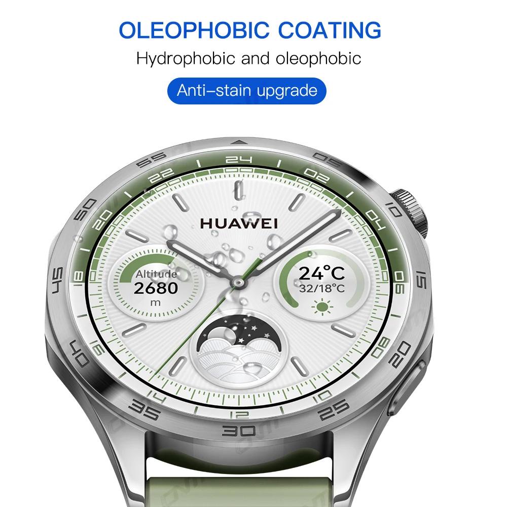 Phim Dán 5d Bảo Vệ Màn Hình Chống Trầy Màu Xanh Lá 46mm Cho Đồng Hồ huawei gt4 gt 4