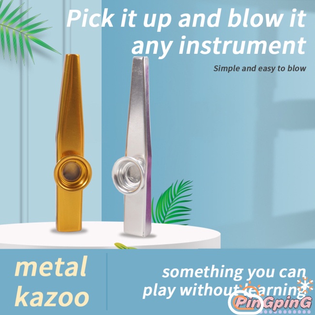 Kazoos Kèn Kazoo Bằng Hợp Kim Nhôm Cho Bé