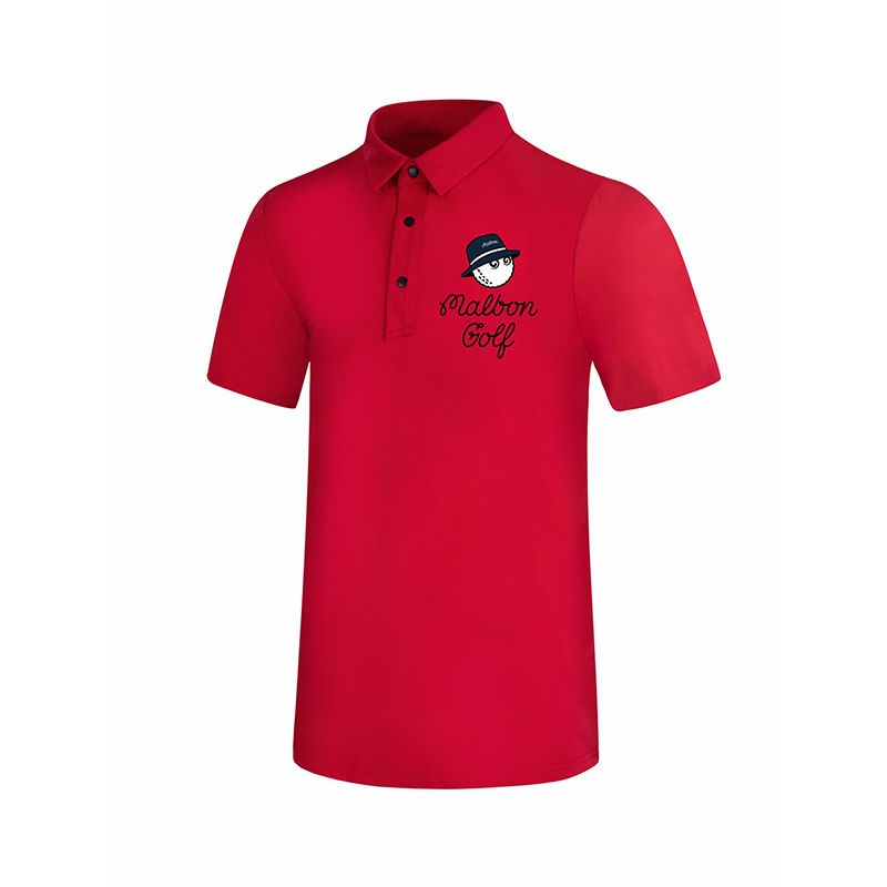 Malbon Áo Thun polo Thể Thao Tay Ngắn Nhanh Khô Thoáng Khí Thời Trang Mùa Hè Cho Nam