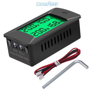 Mon vôn kế kỹ thuật số lcd dc 0-300v 0-300a