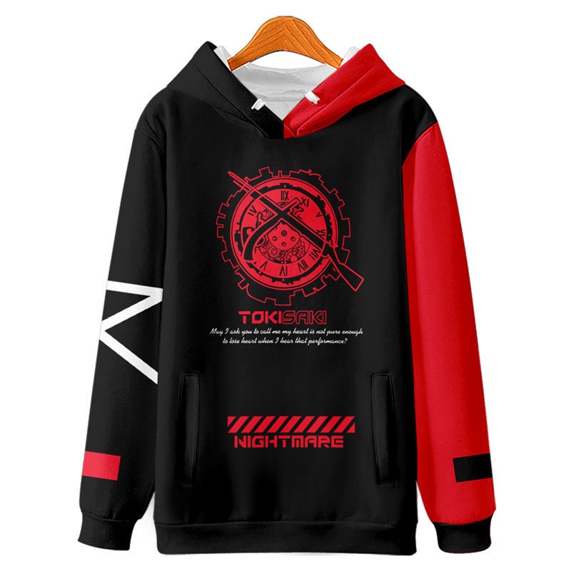 Áo Khoác hoodie Có Khóa Kéo Hóa Trang Nhân Vật Anime date a live
