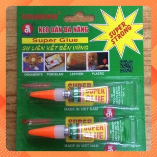 Keo dán đa năng super Glue Đức Anh - Tuýp 3G loại1