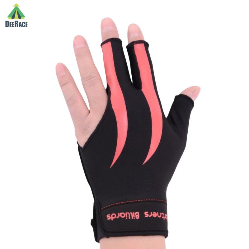 Găng tay trái DeeRace chơi bida vải co giãn khô nhanh