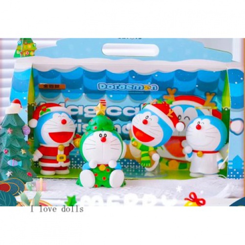 Doraemon Mô Hình Nhân Vật Hoạt Hình Giáng Sinh