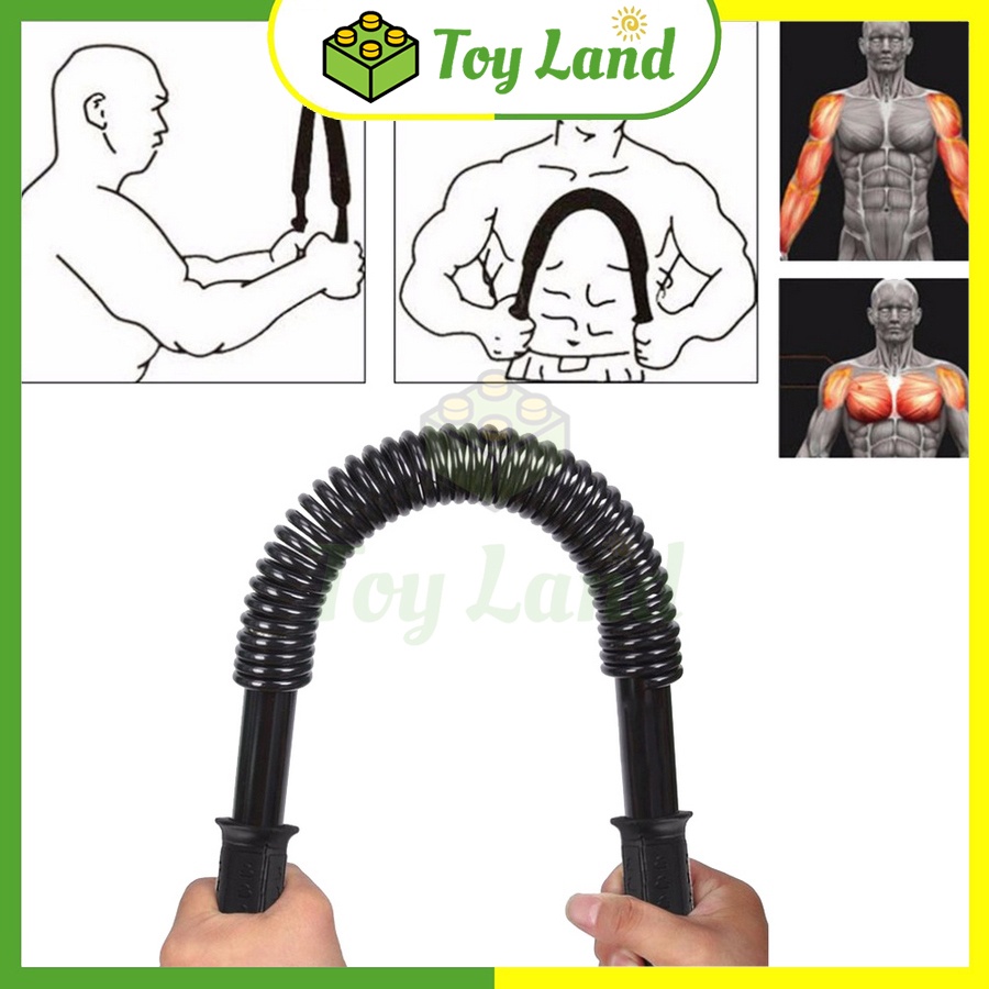 Thanh Gậy Bẻ Lò Xo Tập Cơ Tay Đồ Long Đao Thanh Đòn Bẻ Tay Vai Ngực 30kg 40kg 50kg Tập Gym